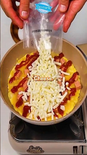 The Ultimate No-Dough Corn, Egg & Cheese Pizza 🌽🍕