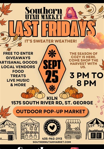 St. George Kiln Event Sept 25: Live Music & Vendors 3–8 PM