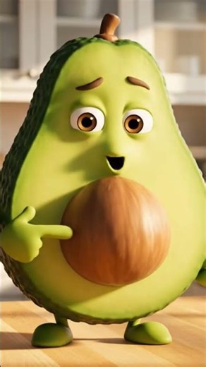 cute avacado #funny #avakado #fruit #memes