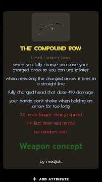 The compound bow sniper weapon concept #tf2 #teamfortress2 #snipertf2
