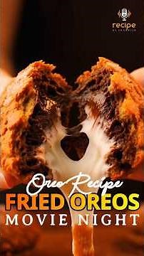 Stop Eating Plain Oreos! 🍪Try This Crispy Fried Oreo Biscuit Hack 🤯🍫 #oreos #oreorecipe