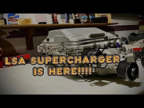 LSA Supercharger on the LS3 Ep-2, It’s here!!