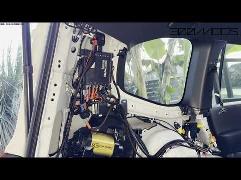 Dual Battery RedArc Alpha Charger Install in Boot with Solar Input for Toyota Landcruiser 300 LC300