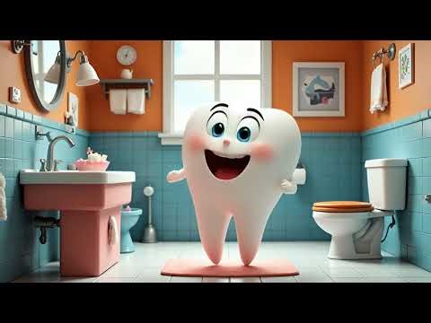 Kids Learn to Brush Teeth Song 🦷✨ | Brushing Teeth Song for Kids (Ages 2–5) | Toddler Hygiene Song