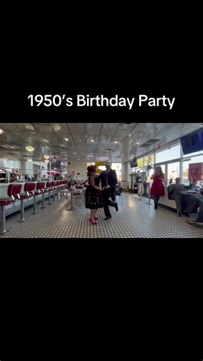 The dance routine I’ve been working on for my 50th birthday party! #dance#1950s #birthday #family #swingdance