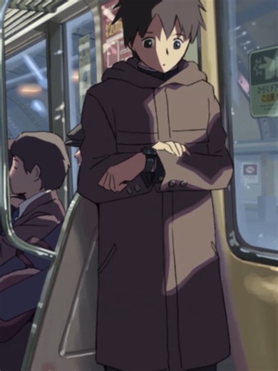 Feel the pace of the journey. ⚡️🚞 🎼 Track: Distant Signal by EON 8 📸 Full stream links in my IG @eon8_music #Retrowave #5CentimetersPerSecond #AMV #HighEnergy #Synthwave #AnimeEdit #MovingForward