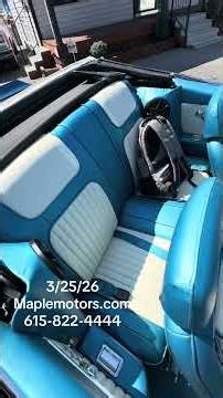 Maplemotors.com 1968 Camaro Convertible 6.0 LS Maple Motors $49,900 #camaro #lsswap #chevrolet #1968