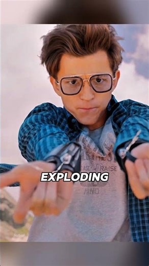 Spider-Man’s Web Stopped Iron Man’s Bullets? 😱 #shorts #marvel