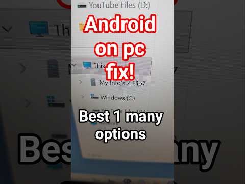 Help my phone wont connect to my pc ! How to connect your phone to your pc BEST 👌 👍
