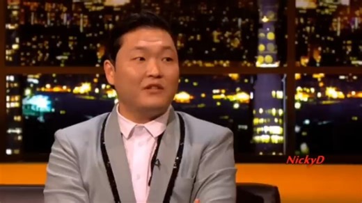 PSY Interview + Gangnam Style (Jonathan Ross Show) 10th Nov 2012