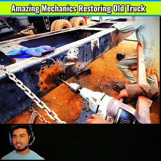 Amazing Mechanics Restoring Old Truck #TruckModification #TruckTransformation #PakistanTruckArt #HeavyVehicleUpgrade #MechanicLife #TruckRestoration #ChassisExtension #ViralTruckVideo #HindiNarration #FacebookWatchIndia #EngineeringMagic #WorkshopStories #TrendingReelsIndia #TruckMechanic #PowerfulTruckBuild | Ultimate Works