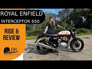 Royal Enfield 2022 Interceptor 650 review - walk around and riding video