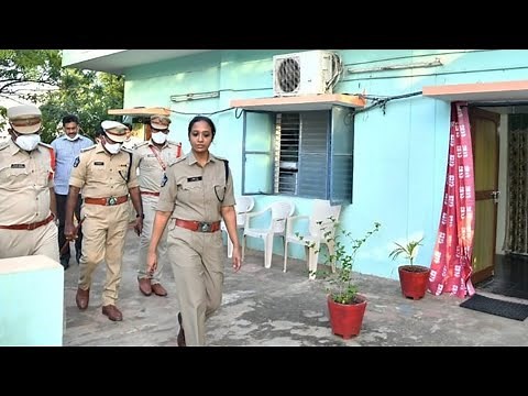 SP Malika Garg IPS Inspection in Prakasam Police Stations || Bezawada Media