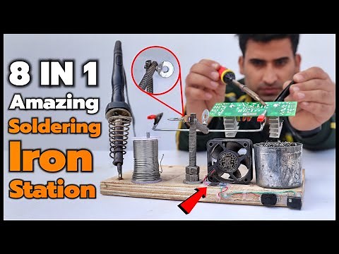 घर के कबाड़े से बनाया Soldering Iron Station || All Problem One Solution