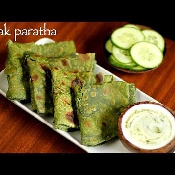 palak paratha recipe | spinach paratha recipe | palak ka paratha