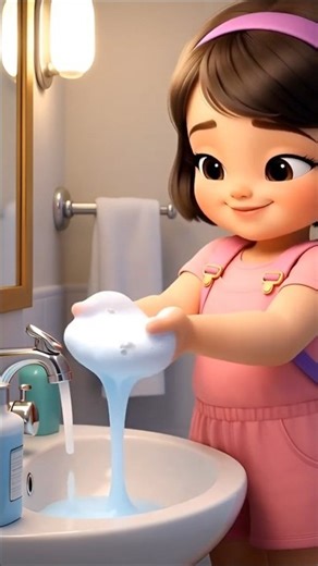 Wash Hands Song 🧼 | Kids Hand Washing Routine