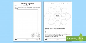 Working Together Activity Sheet