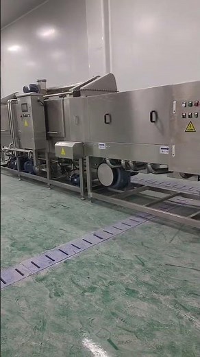 crate washer machine industrial cleaning machine for meat storage crates