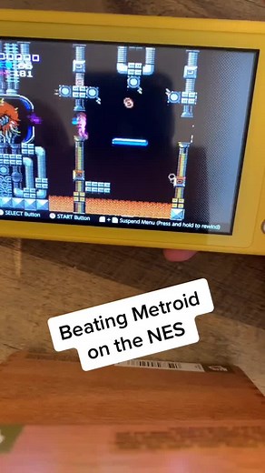 Completing Metroid on NES