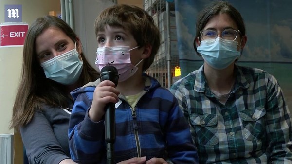 Seattle kids aged 5-11 receive COVID-19 booster shots.