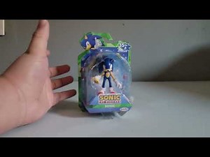 Sonic the hedgehog with Chili Dog 2.5 Inch figure toy review by Jakks Pacific sonic 35th Anniversary