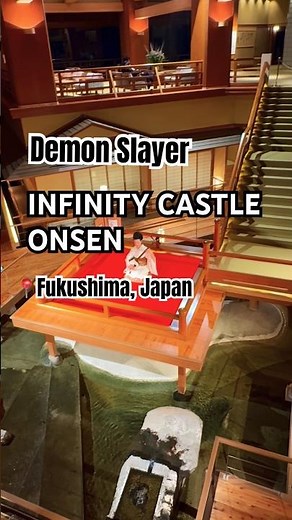 Enter the World of Demon Slayer Infinity Castle Onsen | Amari Finds #onsen #onsentown
