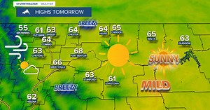 Beautiful fall weather again on Thursday!