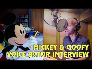 Mickey Mouse and Goofy Voice Actor Interview