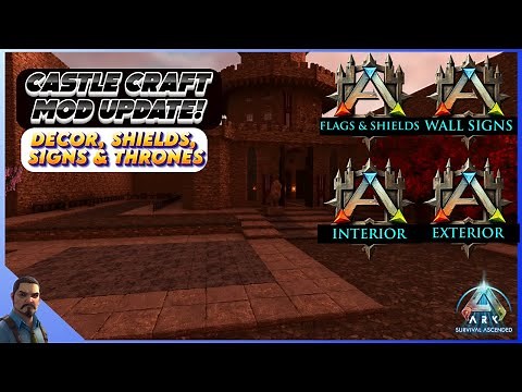 Castle Craft Structures & Decor Mod Review | Build the Ultimate Medieval World in ASA