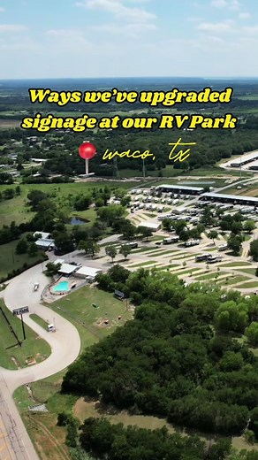 We’re just getting started… Meet the new and improved Blue Sky I-35 RV Park located in Waco, TX! #rvpark #rvtravel #waco