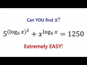 Can You Solve This Log Equation Without Guessing?