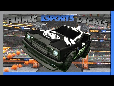NEW FENNEC ESPORT DECALS!! (NRG, G2, C9...) - Rocket League 2019