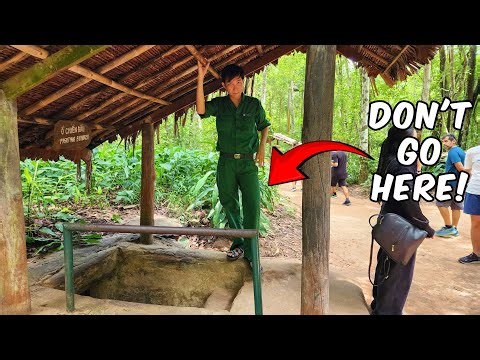 Inside the Cu Chi Tunnels 🇻🇳 | Vietnam War History & Underground Day Trip vlog