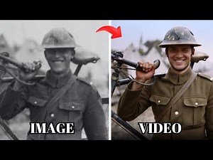 World War 1 Faces Brought to Life | WW1 Soldiers Animated with AI