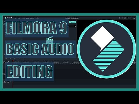 Filmora 9 Basic Audio Editing Tutorial