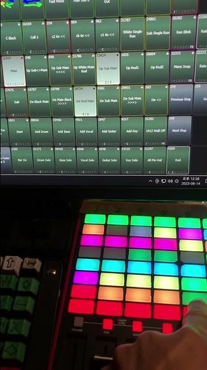 Avolites Titan and akai apc mini mk2 midi feedback