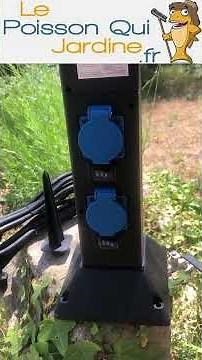 ⚡ Bornes électriques de jardin – Sécurité et praticité pour vos extérieurs 🌿
