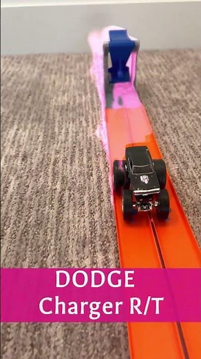 DODGE Charger R/T Hot Wheels Monster Truck Massive Air Water SPLASH Stunt!