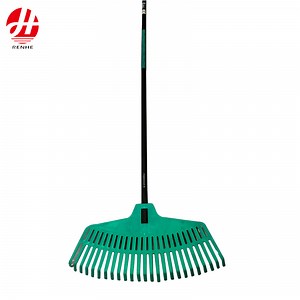 [Hot Item] Gardening Hand Leaf Rake Plastic Lawn Care Rake Flowerpot Planting Tools