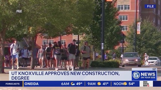 New campus construction, degree approved for UT Knoxville