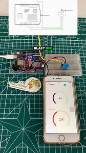5.8K views · 42 reactions | TEMPERATURE & HUMDITY Monitoring with Arduino Uno R4 WI-FI using BLYNK IoT CLOUD #electronics #arduinoproject #electricalengineer #arduinobeginner #programming #electrical #uploadideaswithitamar #electricalengineering #diy #electronicproject | Upload Ideas with Itamar | Facebook