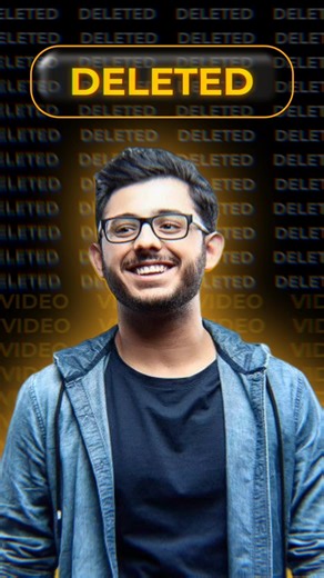 This CarryMinati Video Was Taken Down So Fast…