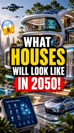 What Houses Will Look Like in 2050 🏠🚀 | The Future Is Closer Than You Think!