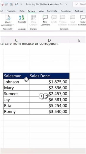 Unlocking Cells in Excel: A Quick Guide #shorts