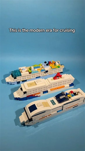 Lego modern cruise ships !