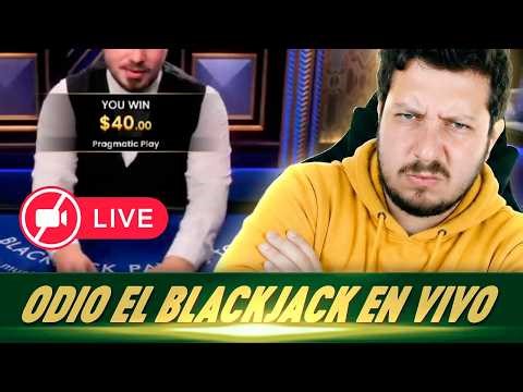 Probé el blackjack en vivo…y recordé por qué lo odio!