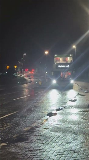 M3 on diversion #bus #transport