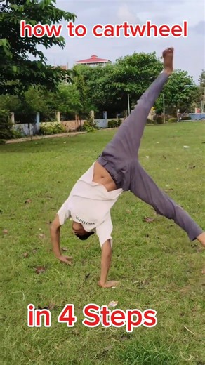 “Learn Cartwheel Flip in 3 Easy Steps 🤸🔥”#viral #shorts