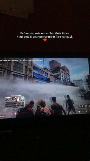 Your vote is your power use it for change🙏❤️#bbcnewsnepal