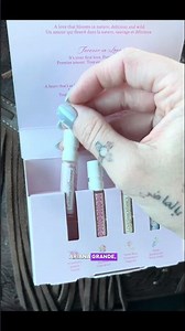 Wedding perfume sampling part 1 🍓 clean perfumes only! #cleanperfume #loveshackfancy